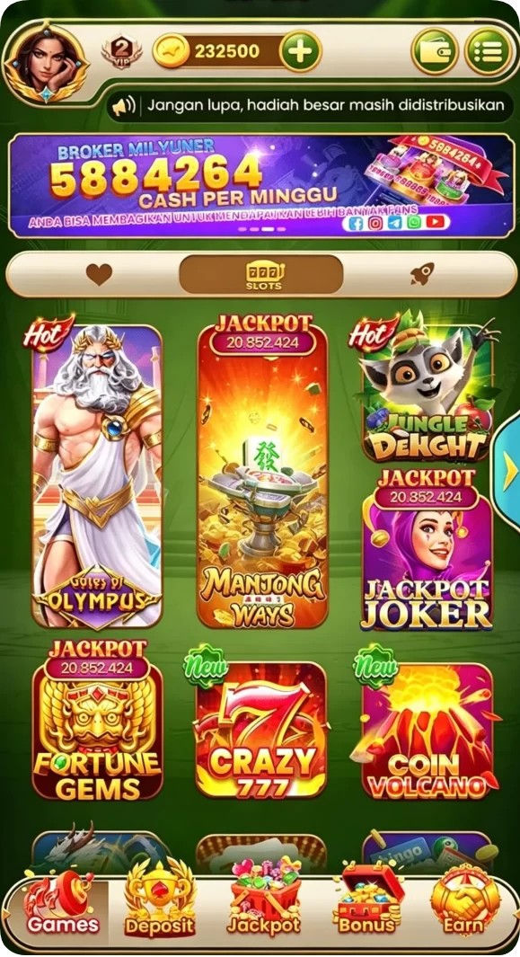 Aplikasi cipit88 Terpercaya untuk Android screenshot 1
